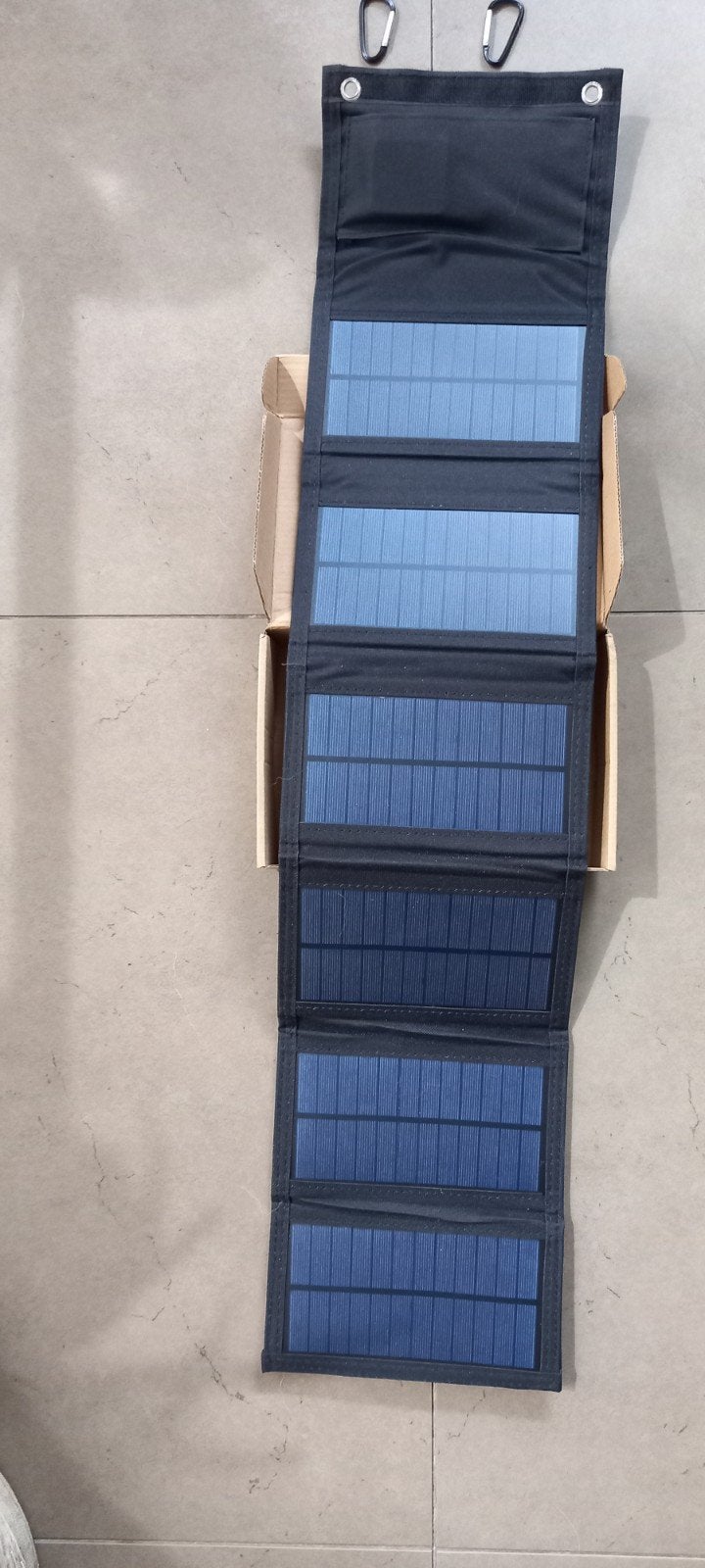 Nieuw 6x Opvouwbare zonnepanelen in map, Ophalen of Verzenden, Nieuw