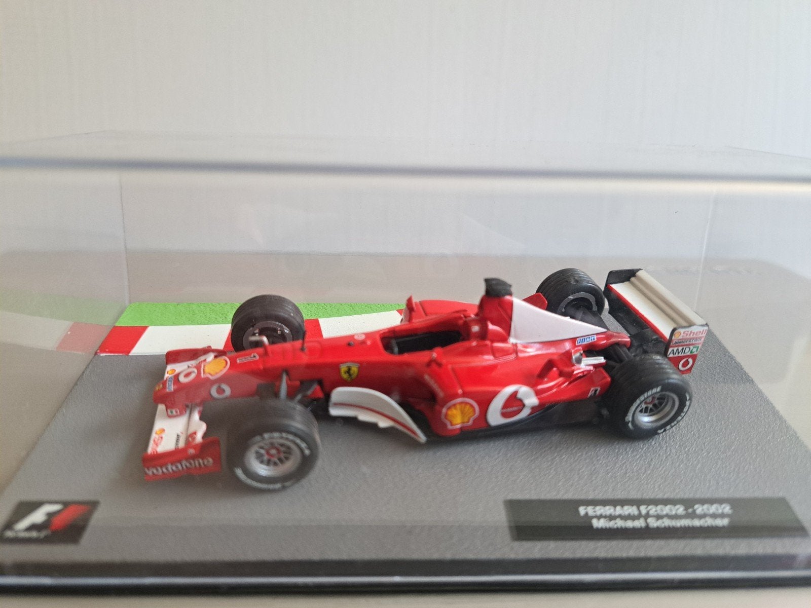 Ferrari F2002, Michael Schumacher, F1 car collection 1:43, Ophalen of Verzenden, Nieuw, Auto, Overige merken