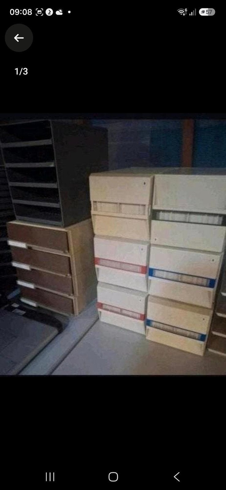 diverse postvakje of kaartsystemen, Ophalen