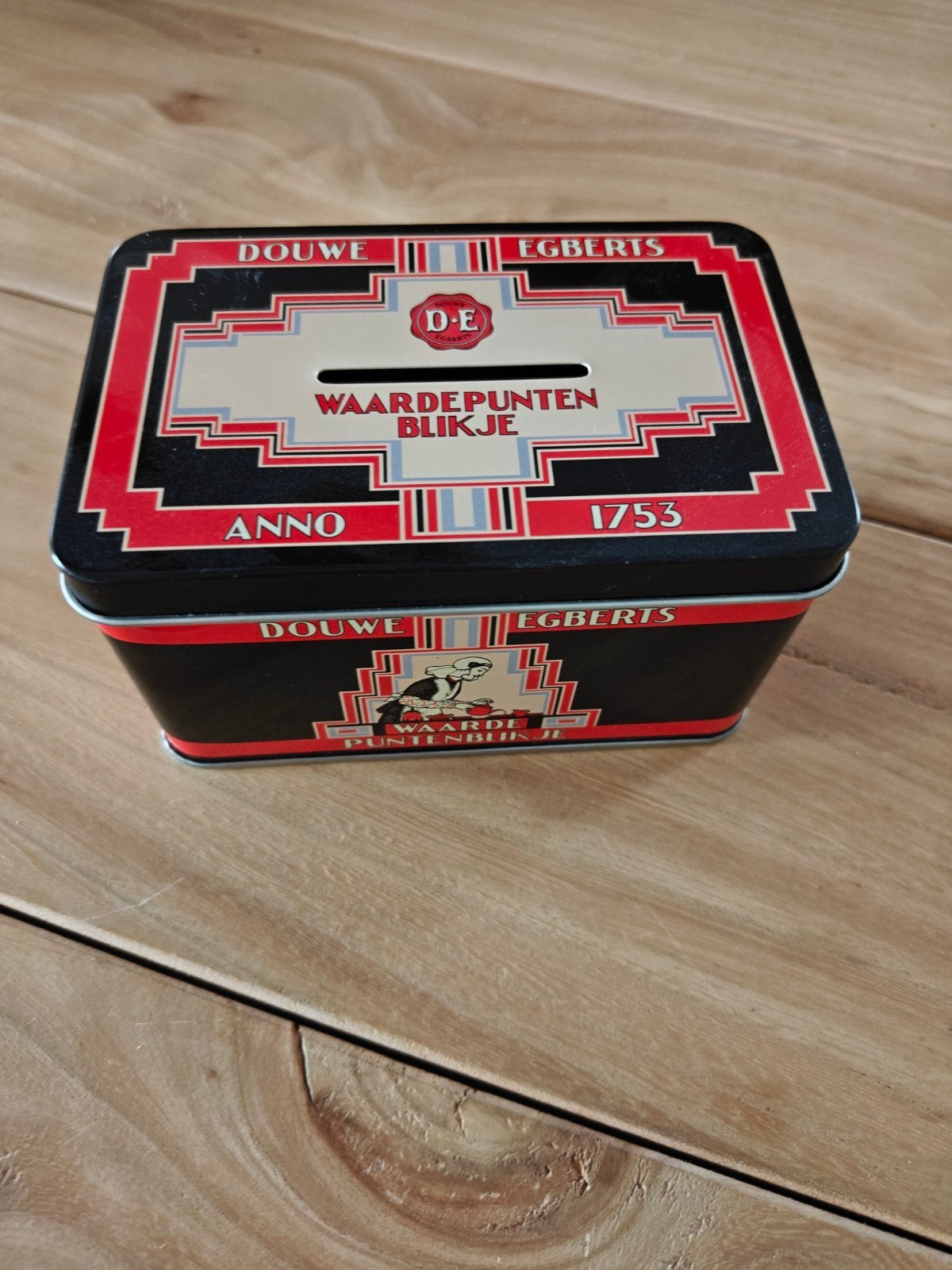 DE waardepunten blikje., Verzamelen, Ophalen of Verzenden, Nieuw, Koffie, Douwe Egberts
