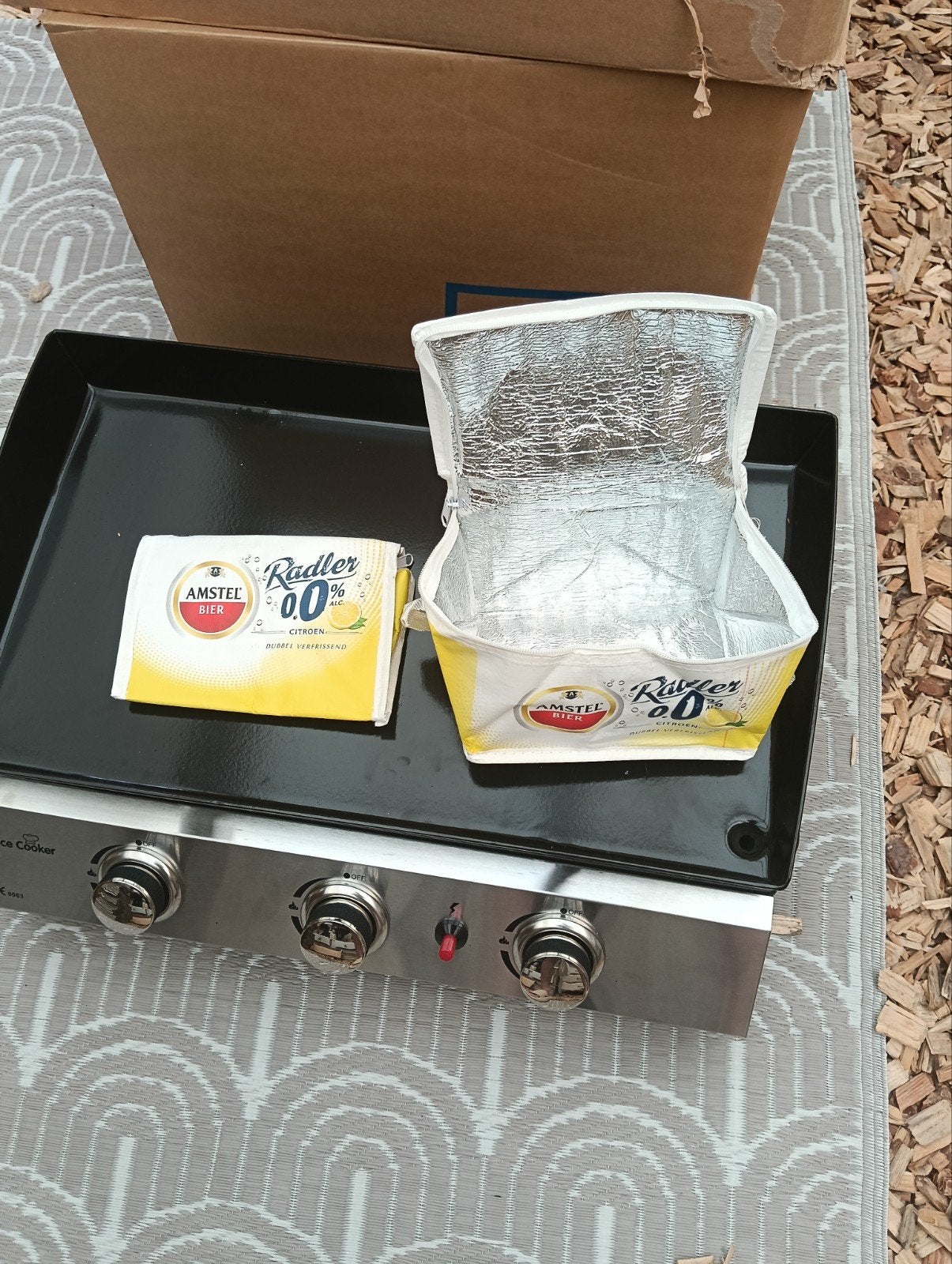 2x Amstel Radler 0.0% koeltasjes, Ophalen of Verzenden