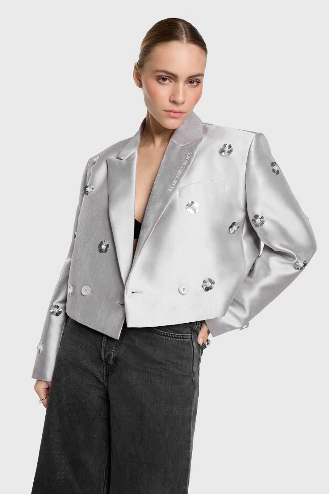 Alix the Label beaded blazer maat XS nieuw, Alix the Label, Nieuw, Ophalen of Verzenden, Jasje