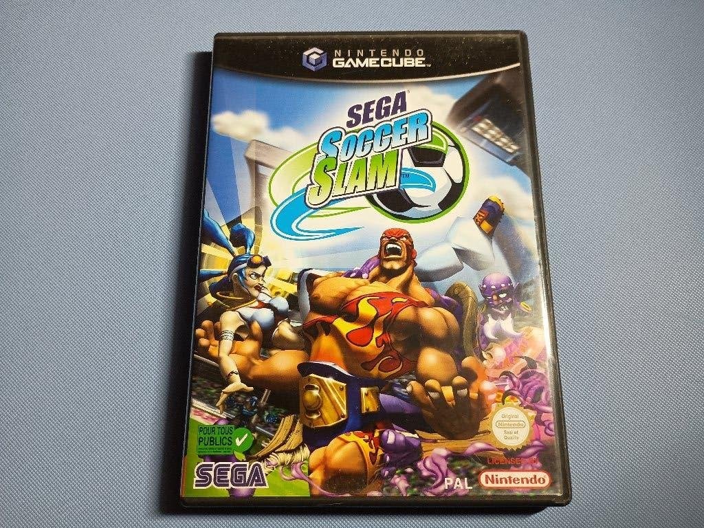 Sega soccer slam, 1 speler, Ophalen of Verzenden, Zo goed als nieuw, Vanaf 3 jaar