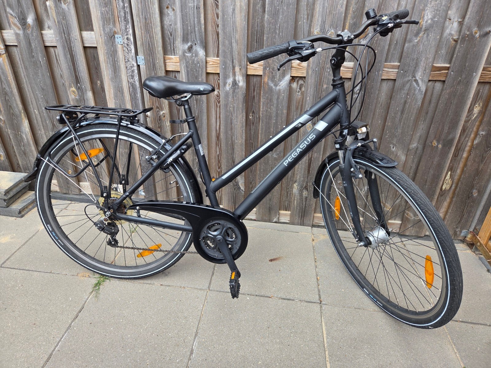 Pegasus Piazza 21V fiets framemaat 50 cm, Gebruikt, 26 inch, Velgrem, Ophalen