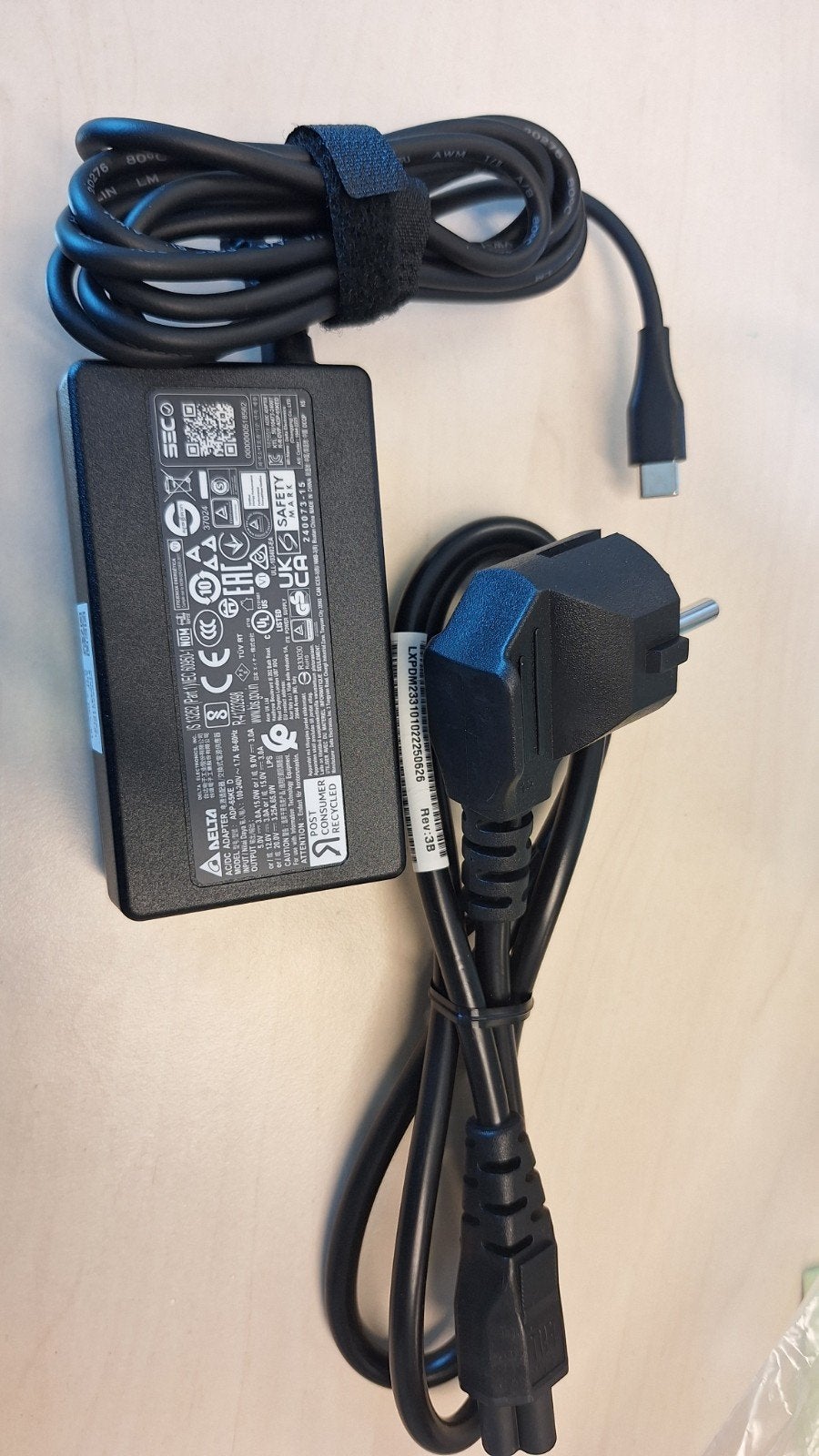 Originele Acer lader usb-c, nieuw!, Computers en Software, Laptop-opladers, Ophalen of Verzenden