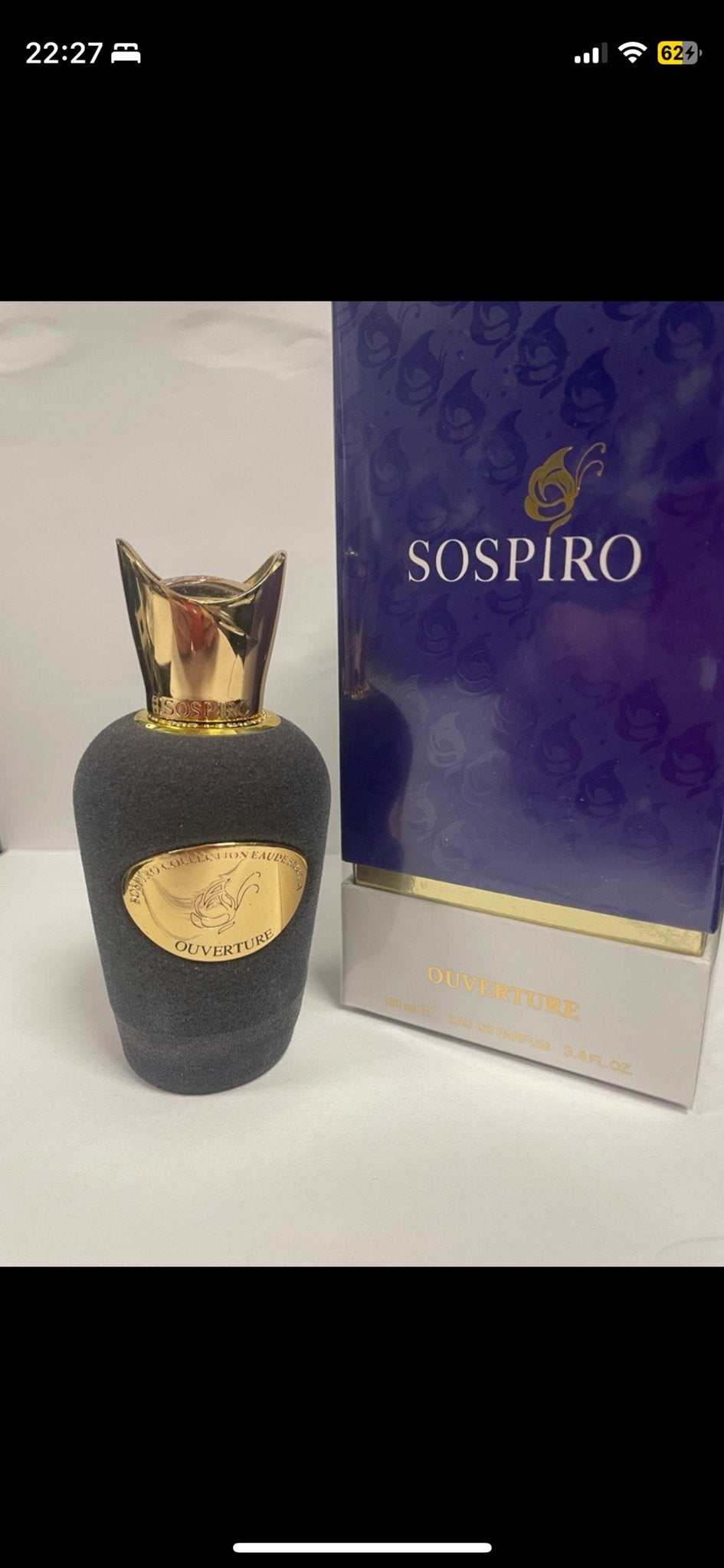 Sospiro Ouverture 100ml EDP - Luxe Niche Parfum, Ophalen of Verzenden, Zo goed als nieuw