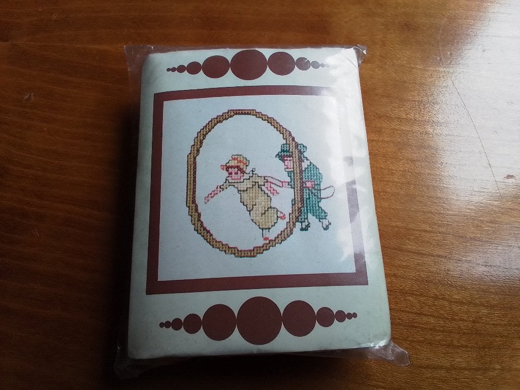 Vintage Lanarte borduurpakketje, Hobby en Vrije tijd, Borduren en Borduurmachines, Ophalen of Verzenden, Nieuw, Borduurpakket