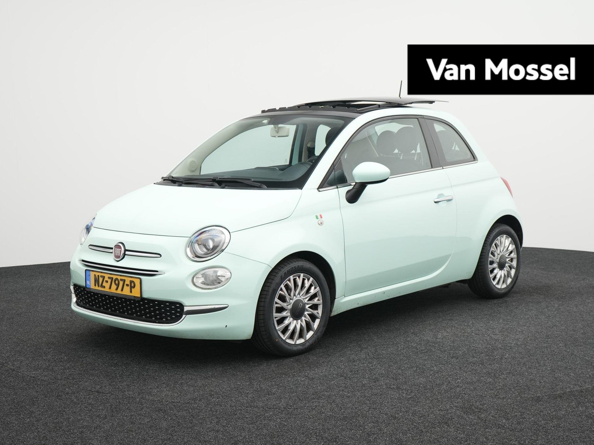 Fiat 500 0.9 TwinAir Turbo Lounge | Panoramisch glazen zonne