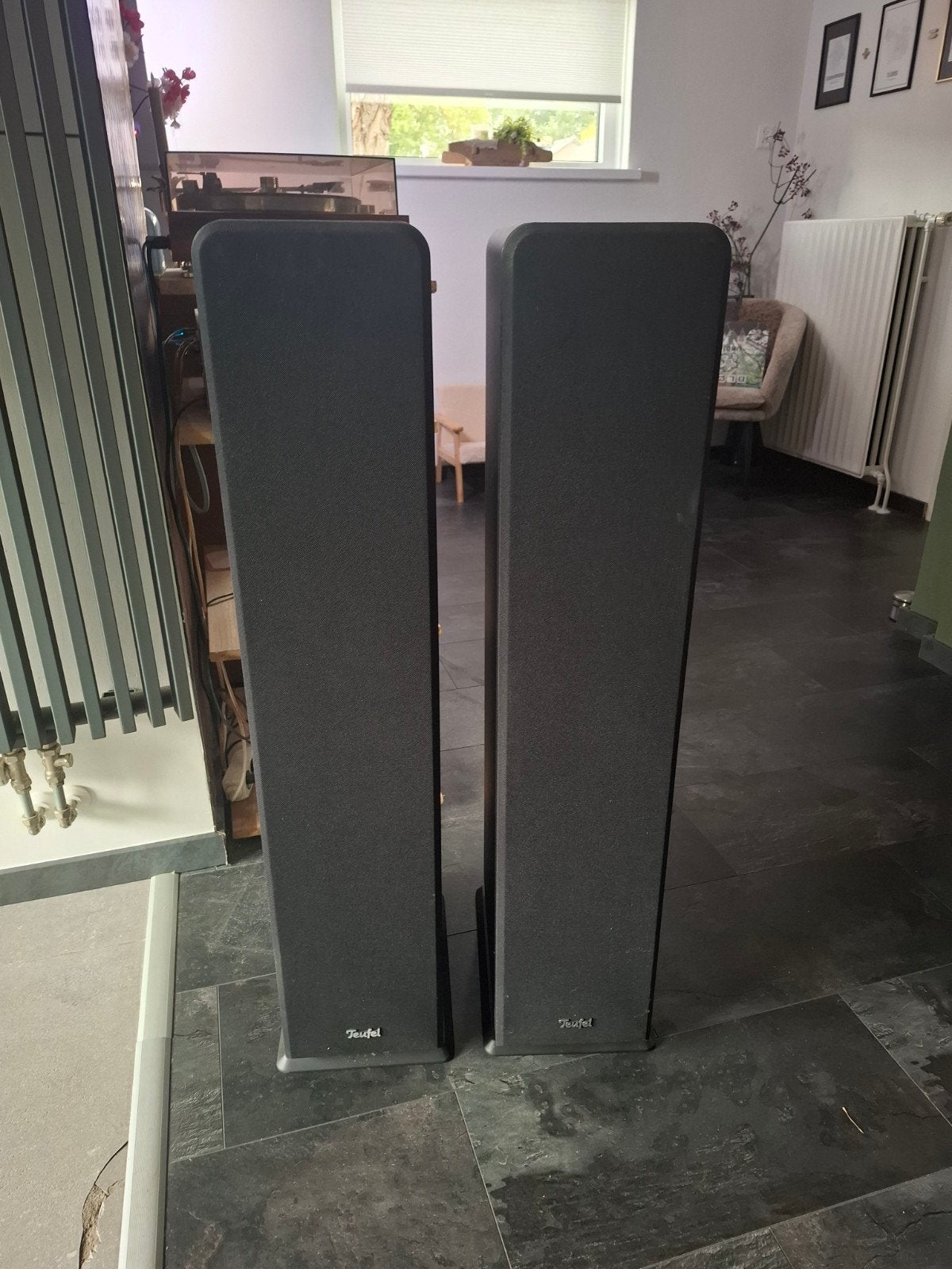 Teufel Ultima 40 MK3 Vloerstaande Luidsprekers - Nieuwstaat, Audio, Tv en Foto, Ophalen, Zo goed als nieuw, 150 watt of meer, Vloerstaande luidspreker