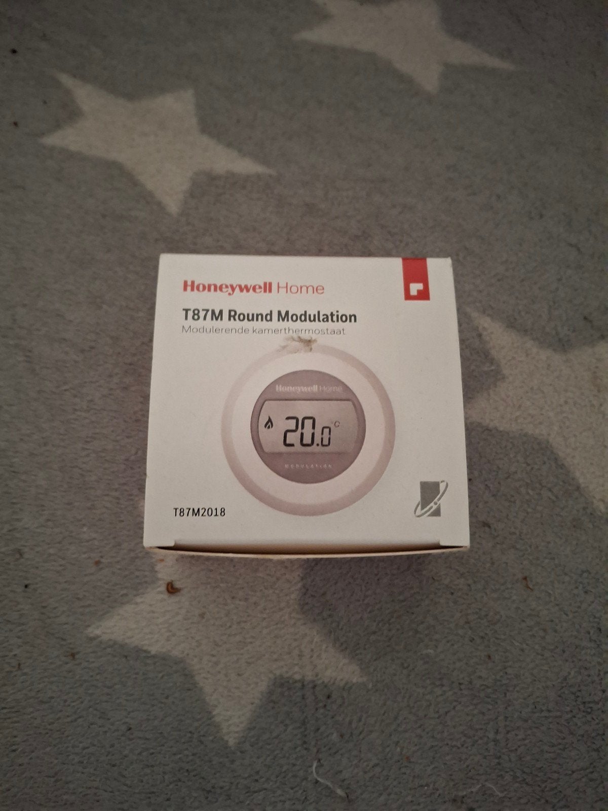 Honeywell Home T87M Round Modulatie Kamerthermostaat, Ophalen of Verzenden, Slimme thermostaat, Nieuw