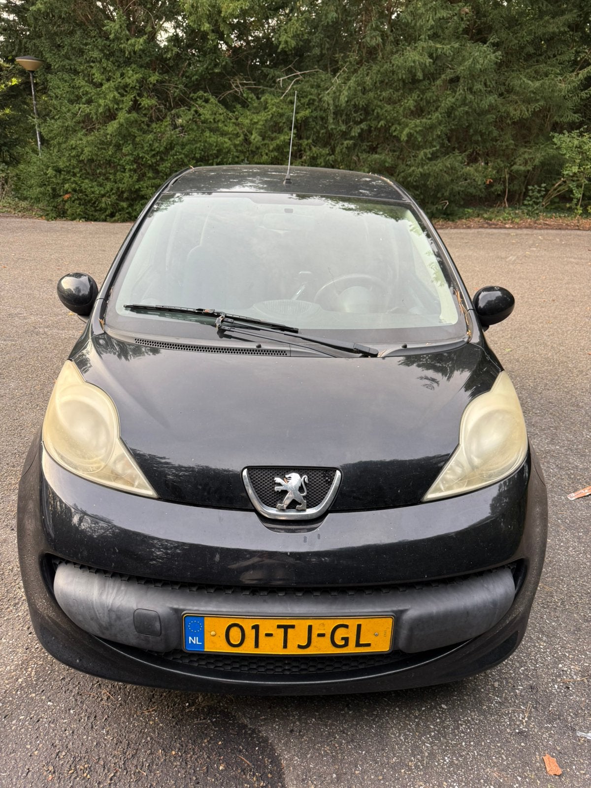 Peugeot 107 1.0 12V 5DR 2006 Zwart | APK 11-2026 | Opknapper, Auto's, Voorwielaandrijving, 4 stoelen, Origineel Nederlands, Handgeschakeld