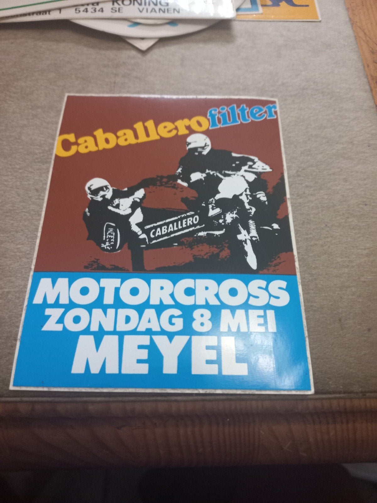 Vintage Caballero filter Motorcross Meyel, Ophalen of Verzenden, Gebruikt
