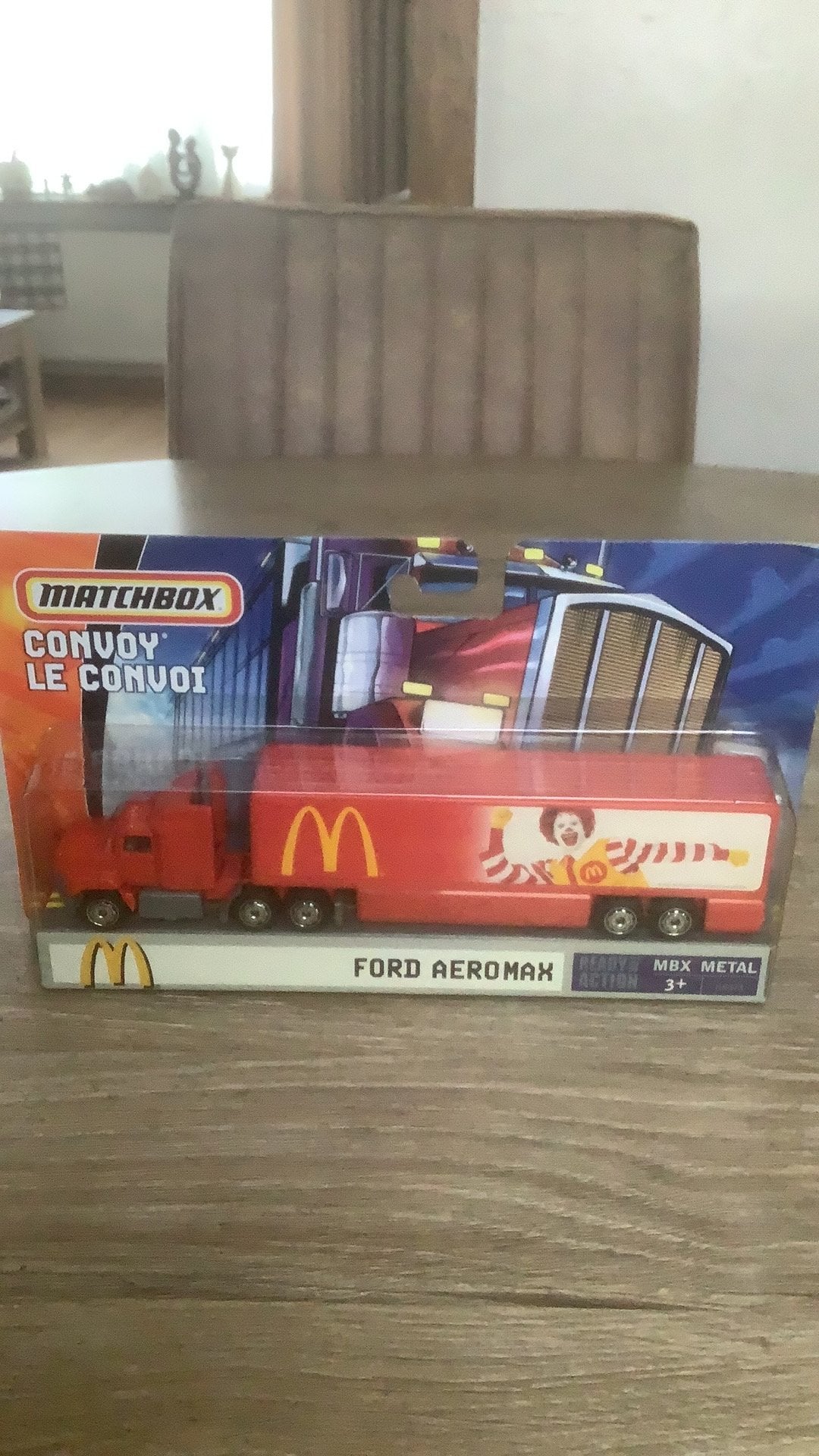 Matchbox Truck Ford Aeromax 1: 87 mc Donalds, Hobby en Vrije tijd, Ophalen, Nieuw, Bus of Vrachtwagen, Matchbox