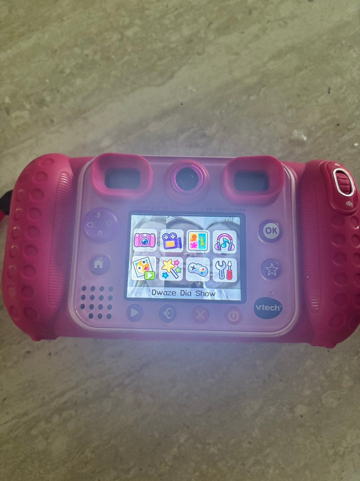 VTech Kidizoom Kindercamera - Roze, Ingebouwde flitser, Gebruikt, Ophalen of Verzenden, Kindercamera