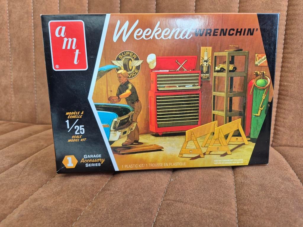 Te koop AMT weekend wrenching modelbouw kit 1:25, Ophalen of Verzenden, Nieuw, 1:50 of kleiner, Overige merken
