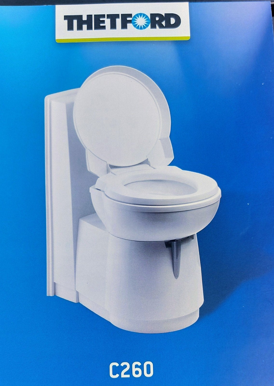 Nieuwe Thetford C260 Toiletbril en deksel, Ophalen of Verzenden, Nieuw