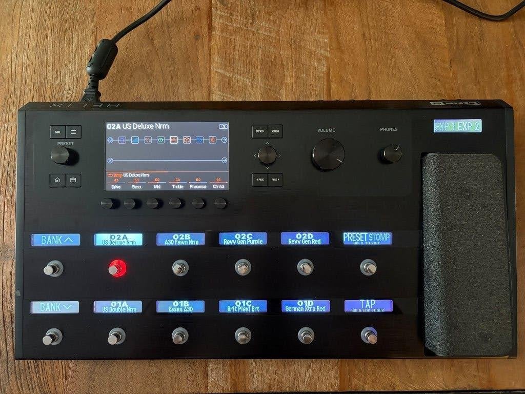 Line6 Helix floor incl gigbag, Muziek en Instrumenten, Effecten, Ophalen of Verzenden, Gebruikt, Multi-effect
