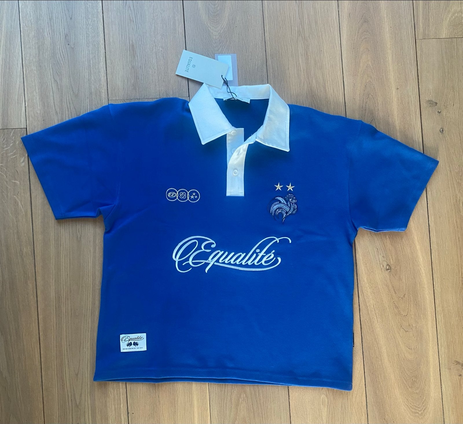 Equalité France Oversized Jersey - Nieuw met kaartjes, Ophalen of Verzenden, Nieuw, Maat 46 (S) of kleiner, Blauw