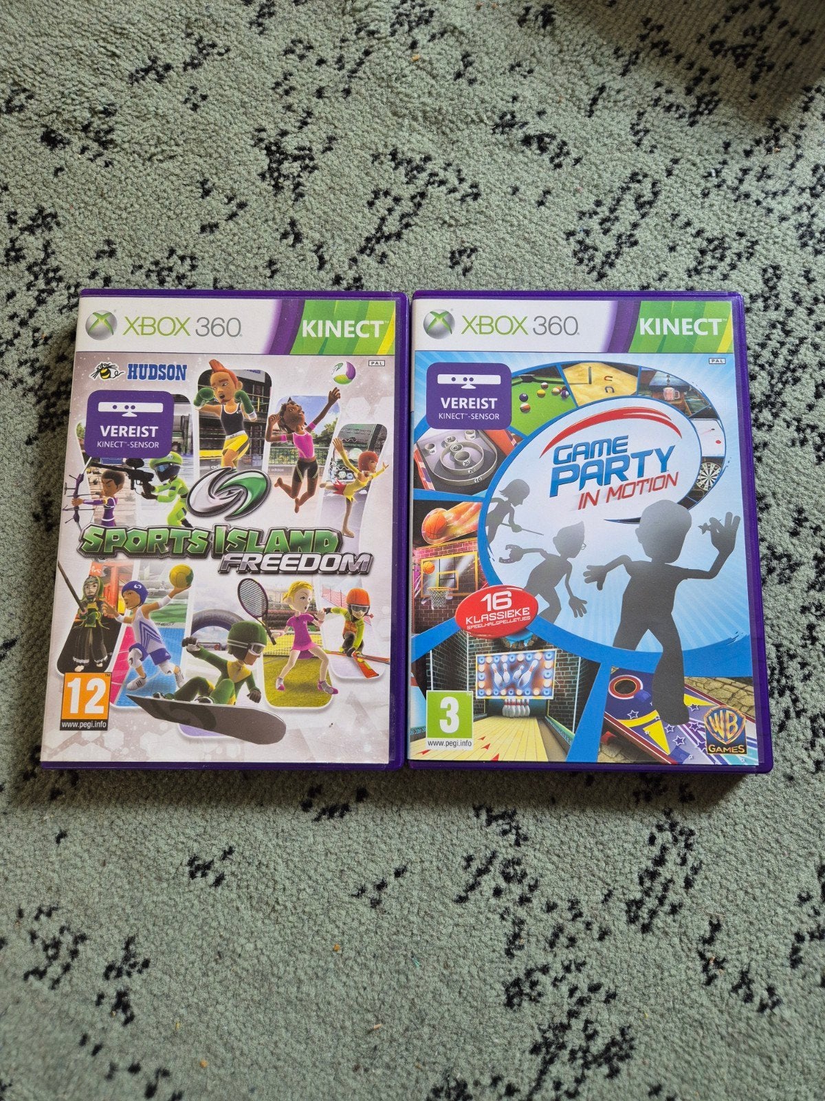 Xbox 360 Kinect Games: Sports Island Freedom & Game Party, Gebruikt, Ophalen of Verzenden, Eén computer, Sport