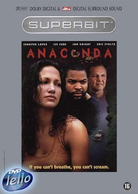 Superbit DVD: Anaconda (1997 Jennifer Lopez, Ice Cube) NL, Vanaf 12 jaar, Ophalen of Verzenden, Nieuw in verpakking, Actiethriller