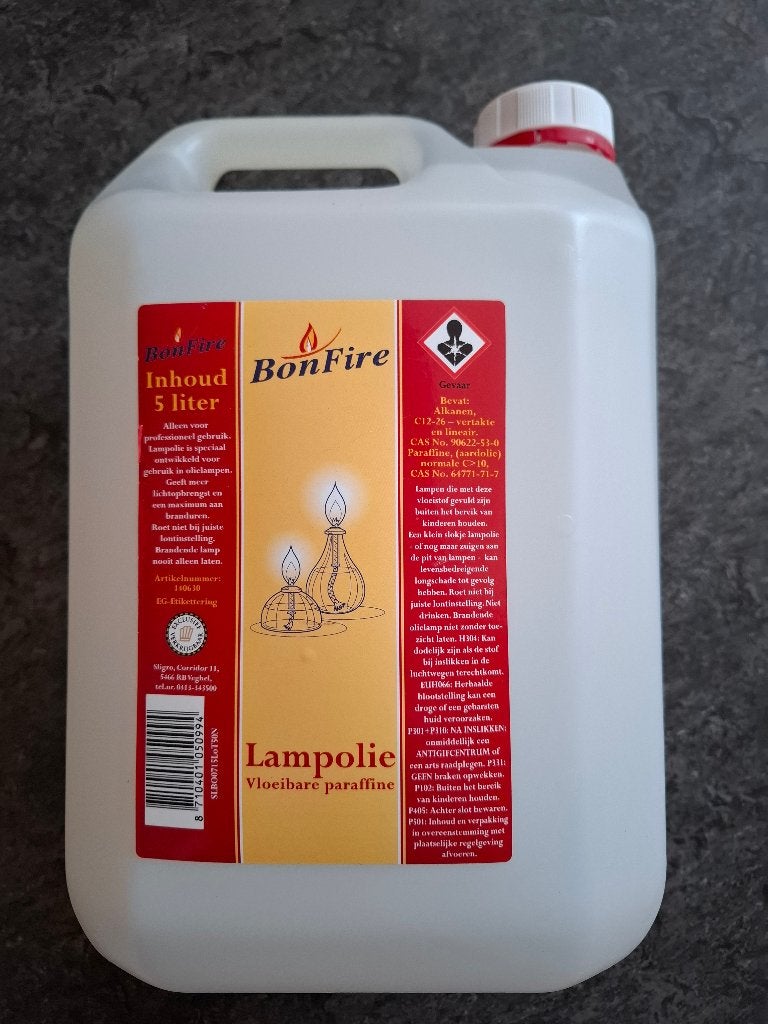 Bonfire lampenolie - 5 liter, Ophalen of Verzenden, Nieuw