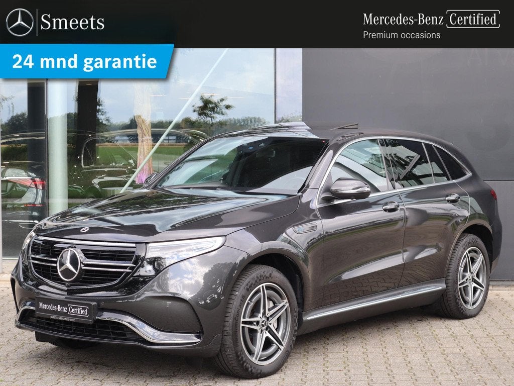 Mercedes-Benz EQC 400 4MATIC Business Solution AMG 80 kWh, Auto's, Mercedes-Benz, 80 kWh, Automatische klimaatregeling, Leder en Stof