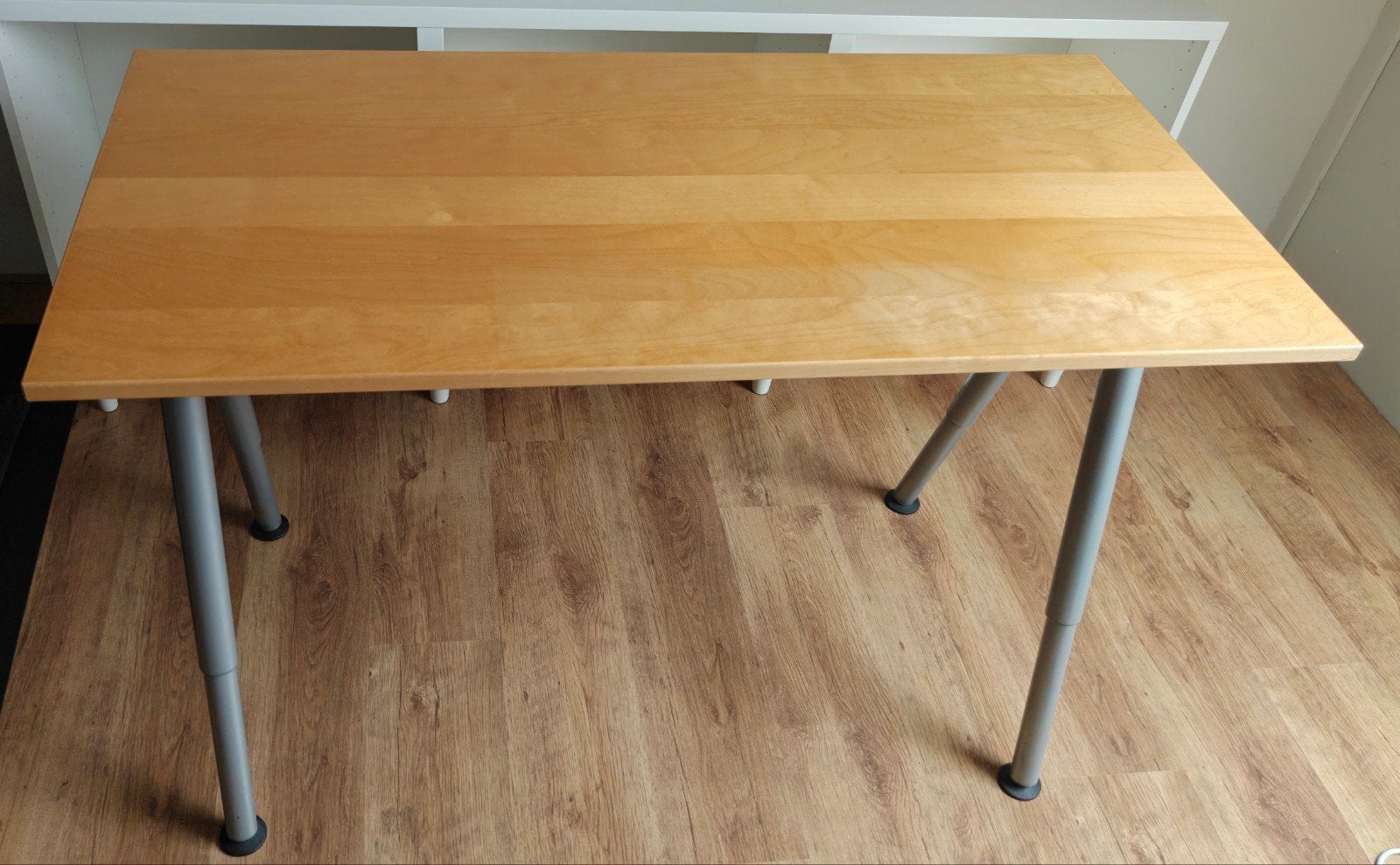 Ikea bureau 120x60 cm, Huis en Inrichting, Bureaus, Ophalen, Gebruikt, 120 cm, Hout
