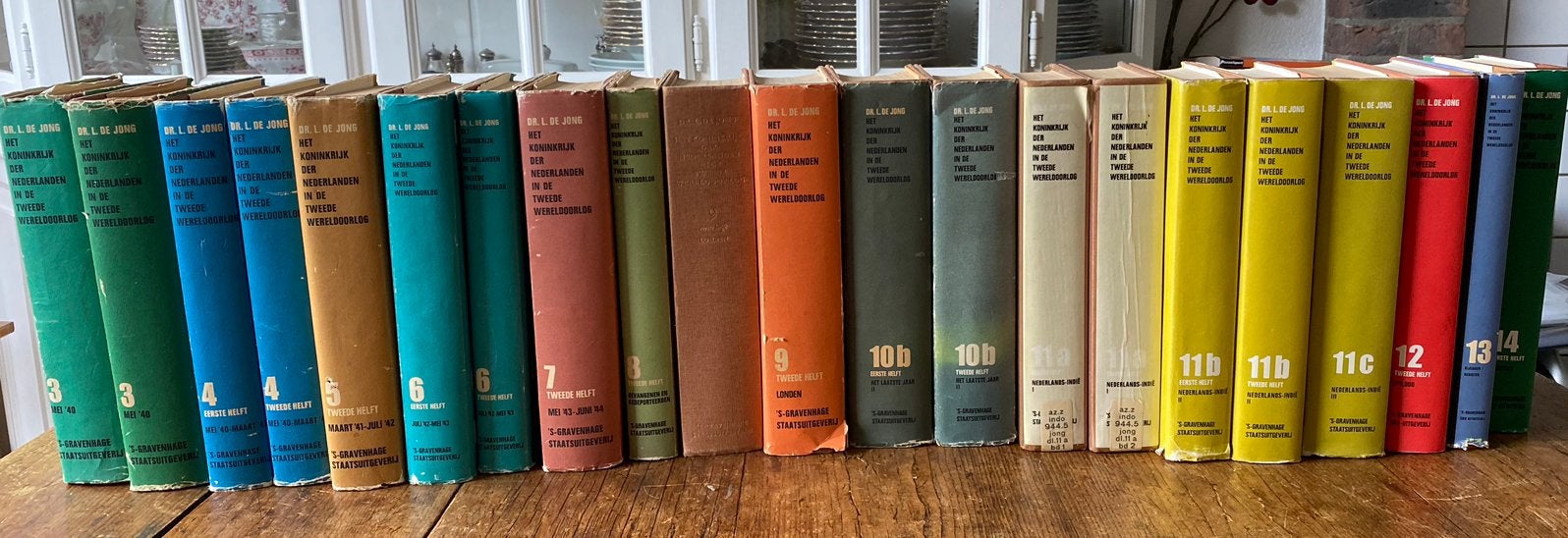 Dr. L de Jong serie boeken over de tweede werekdoorlog, Boeken, Ophalen, Gelezen