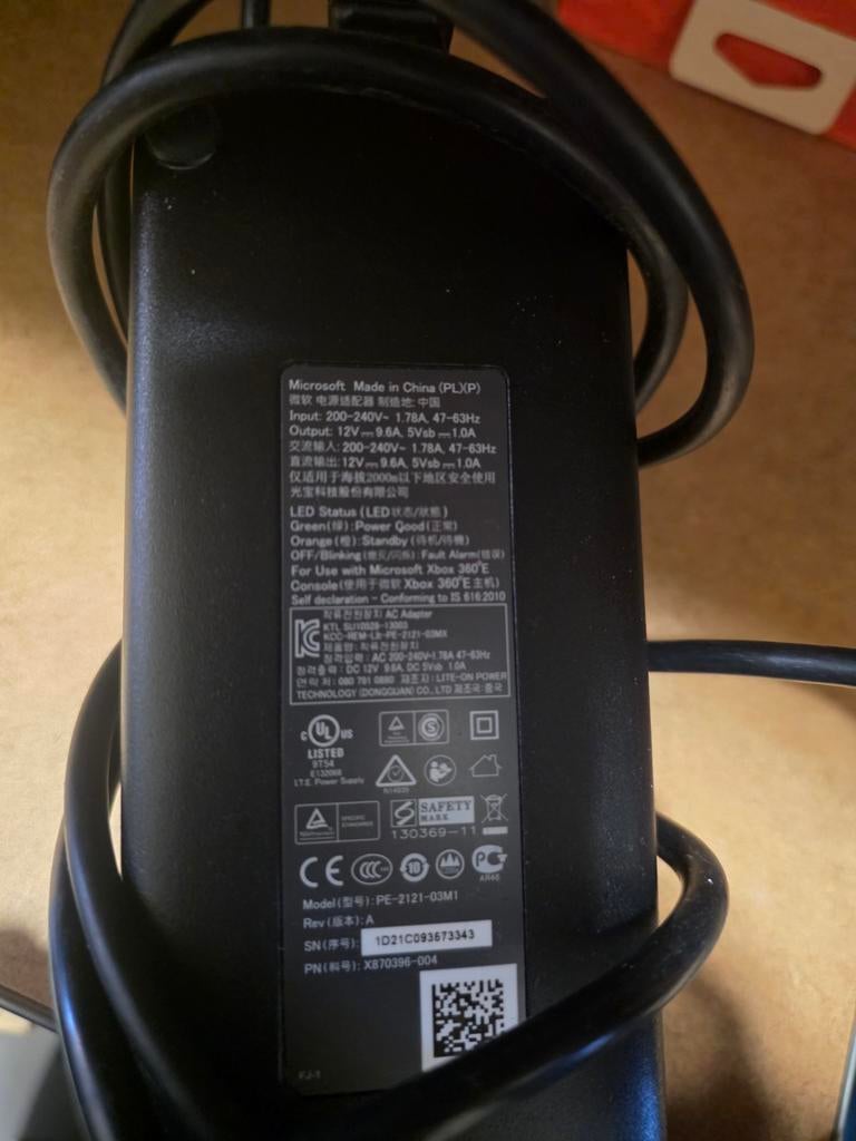 Originele Xbox360 E/Slim series adapter, Ophalen of Verzenden
