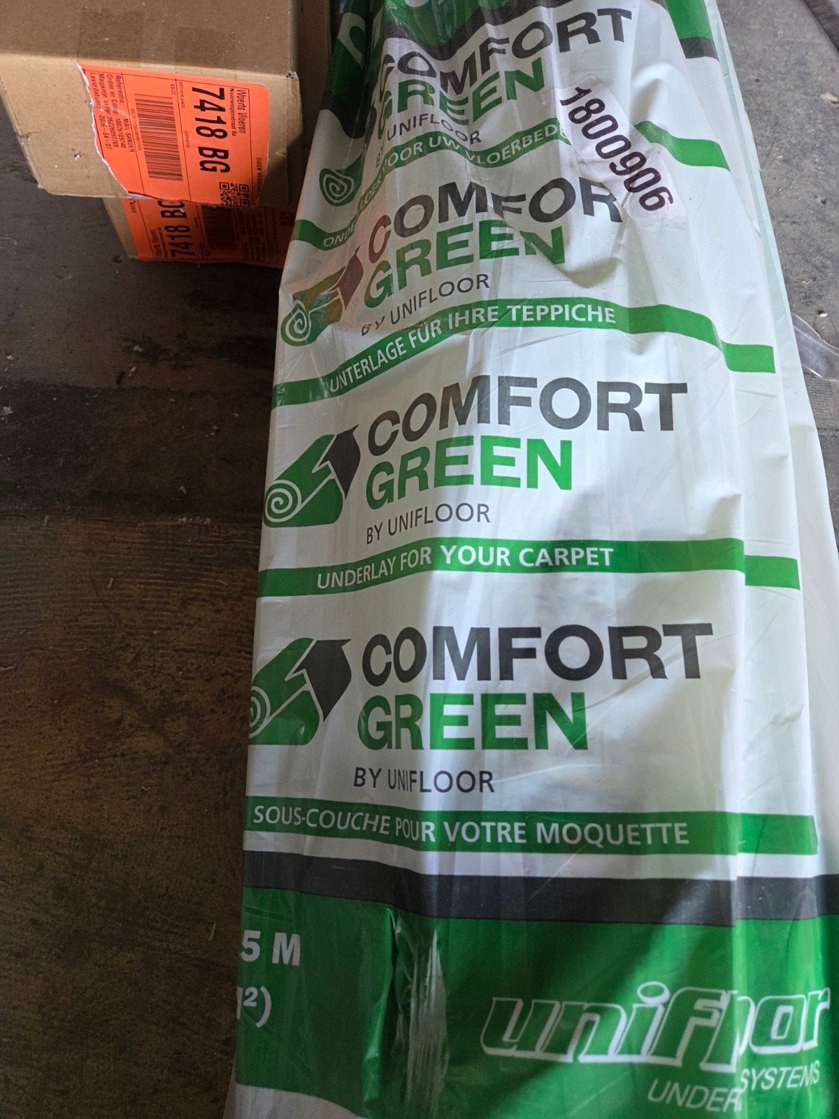 Te koop Comfort Green ondertapijt, Ophalen of Verzenden, Nieuw