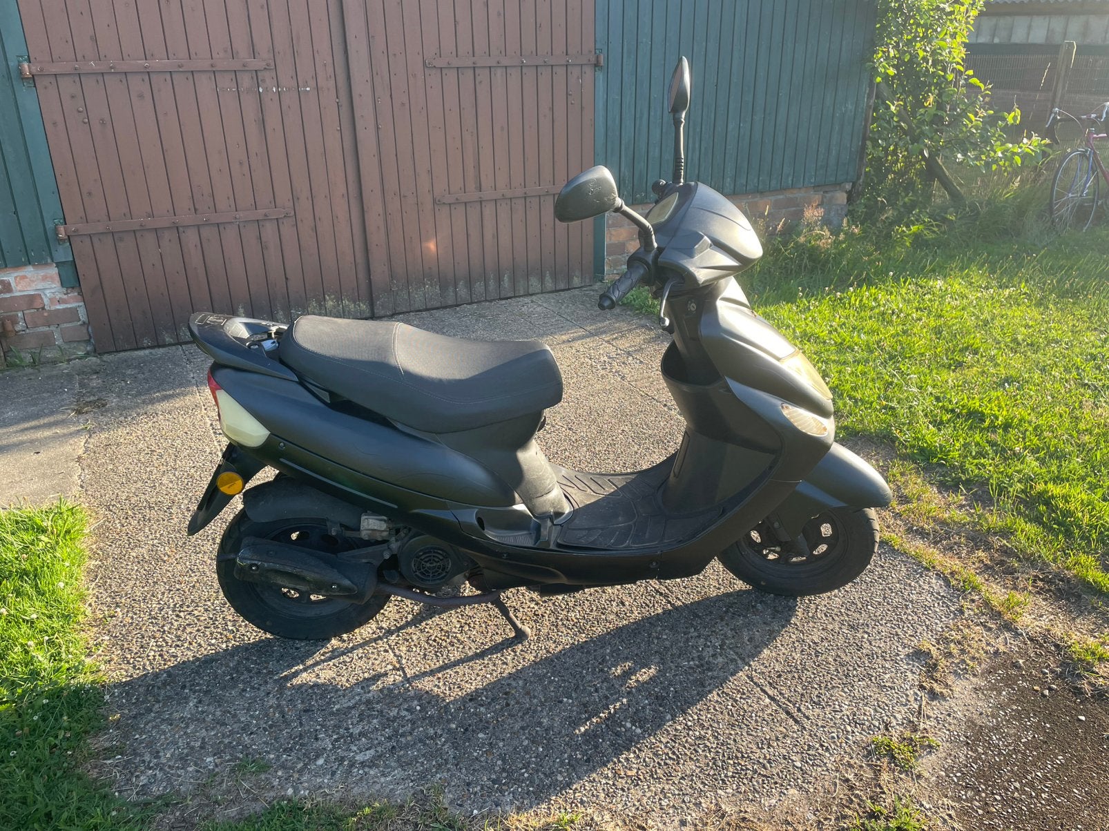 Btc city scooter 4takt - geel kenteken, Ophalen, Gebruikt, Maximaal 45 km/u, 50 cc