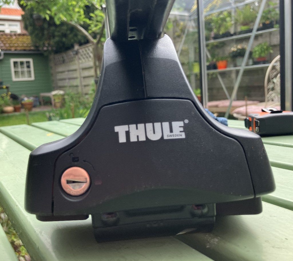 auto dakdragers Thule voor Toyota Yaris, Auto diversen, Dakdragers, Ophalen, Gebruikt