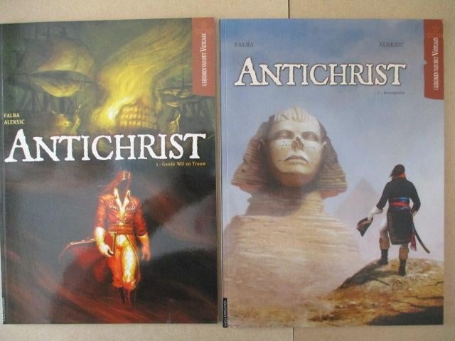 w0120 antichrist 1 en 2, Meerdere stripboeken, Ophalen, Gelezen