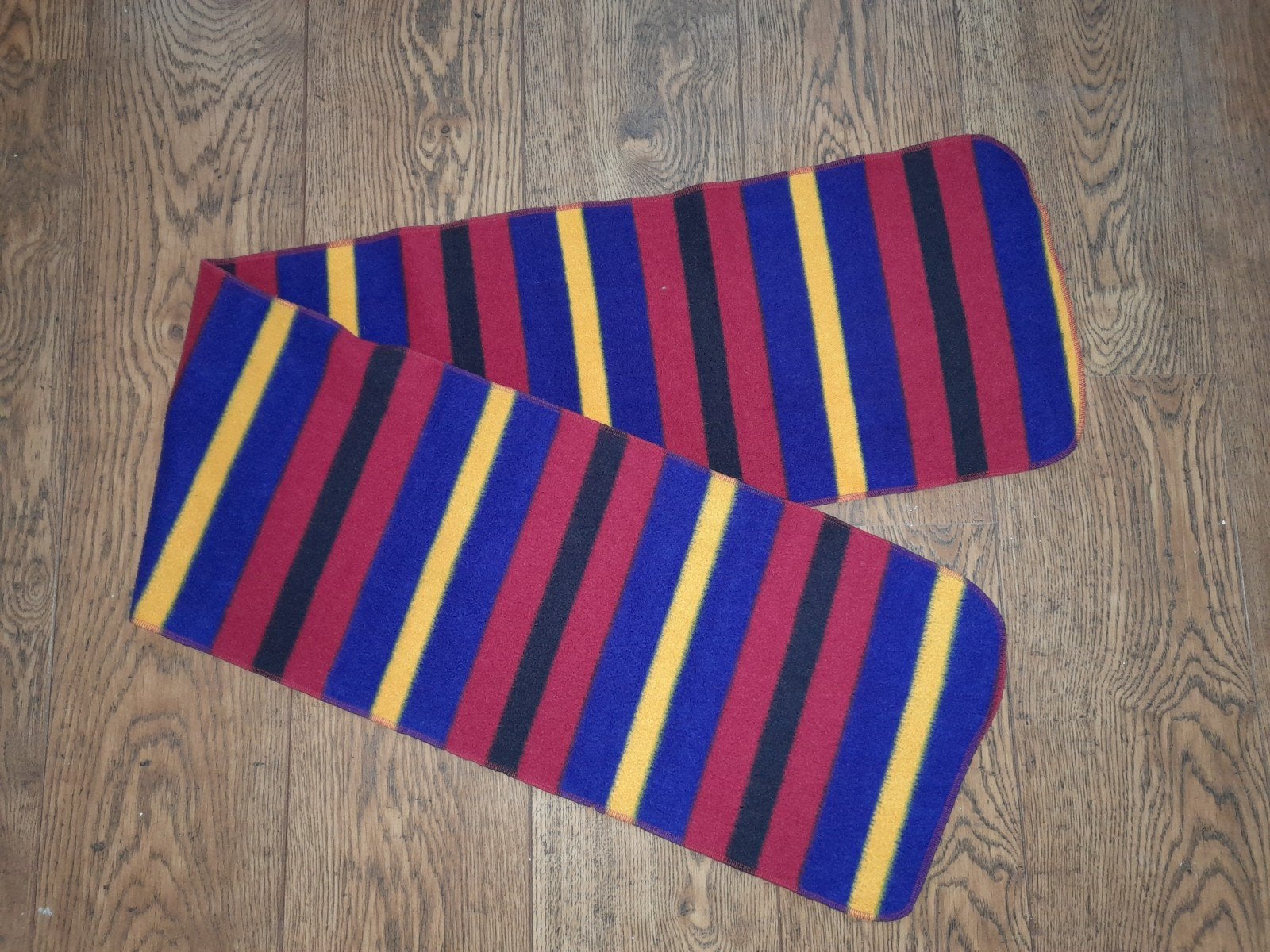 Gestreepte fleece sjaal, Kleding | Dames, Mutsen, Sjaals en Handschoenen, Ophalen of Verzenden, Gedragen, Sjaal