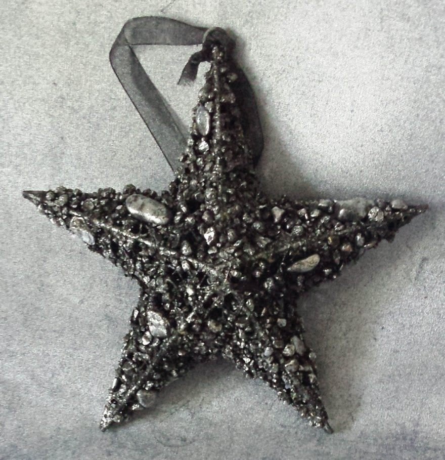 Metalen kerstster [4330]  [DiFeKe], Diversen, Ophalen of Verzenden, Zo goed als nieuw