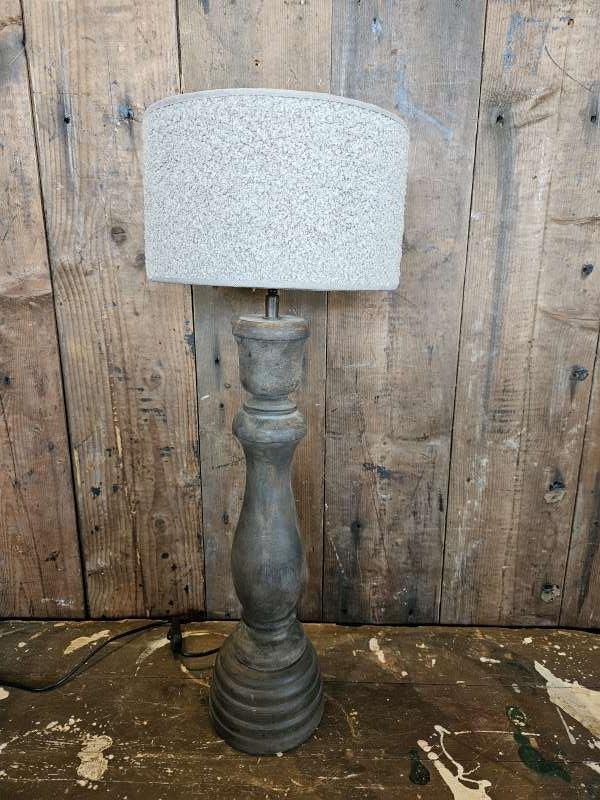 stoere lampenvoet ``WOONWINKEL RUSTIEK``, Huis en Inrichting, Ophalen of Verzenden, Nieuw, Hout, Landelijk