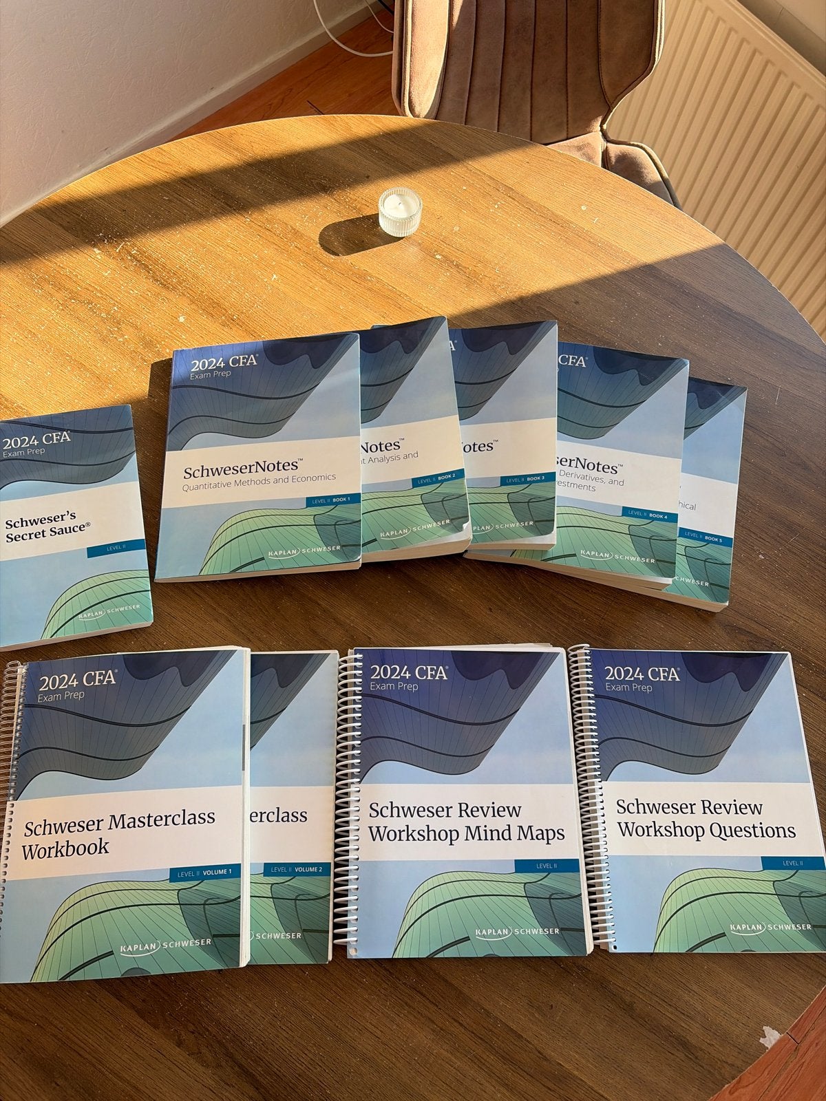 LEVEL 2 CFA boeken / SchweserNotes & Masterclass, Boeken, Ophalen, Gamma, Zo goed als nieuw, WO