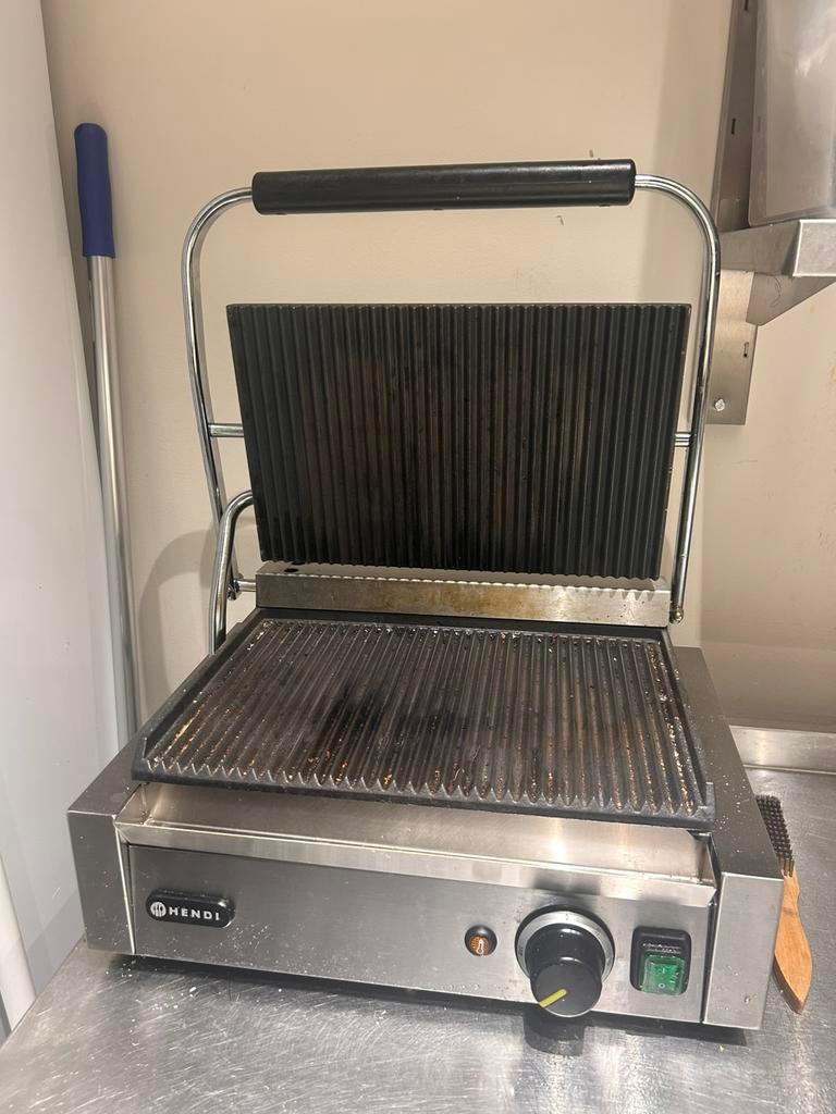 Panini Grill-Toaster voor Horeca, Witgoed en Apparatuur, Contactgrills, Ophalen, Zo goed als nieuw