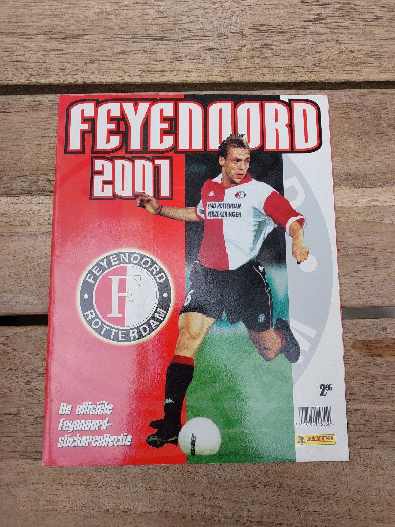 Panini Feyenoord 2001 compleet, Verzamelen, Sportartikelen en Voetbal, Verzenden, Zo goed als nieuw, Feyenoord, Poster, Plaatje of Sticker