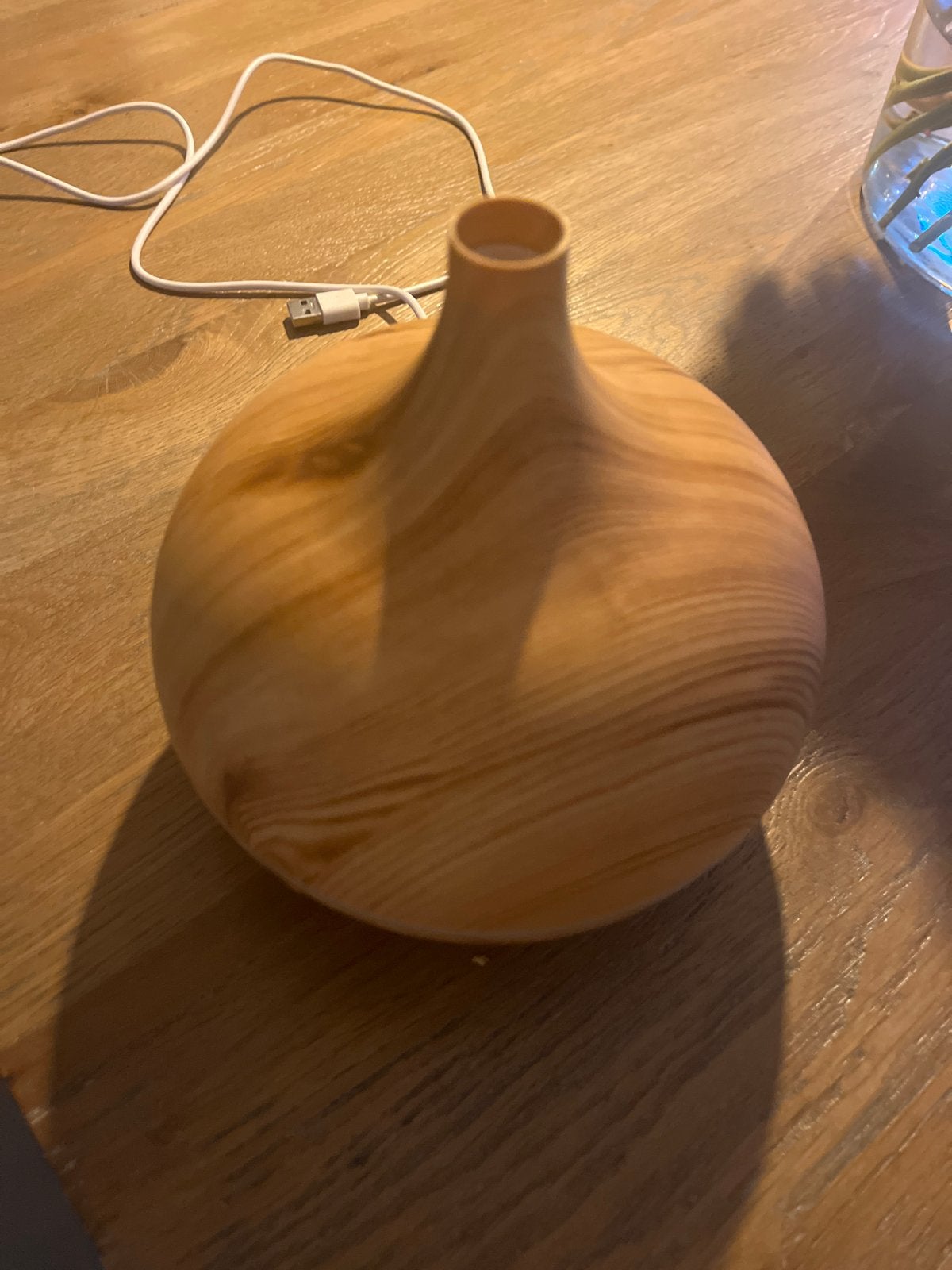 Aroma diffuser met houtnerf design, Ophalen, Kunststof, Zo goed als nieuw, Modern