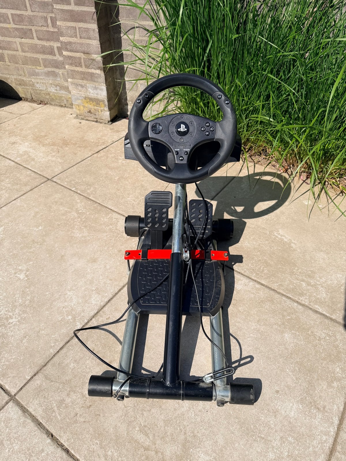 Thrustmaster T80 racestuur met Wheel Stand Pro standaard, Spelcomputers en Games, Inklapbaar, Racestuur, Gebruikt, Thrustmaster