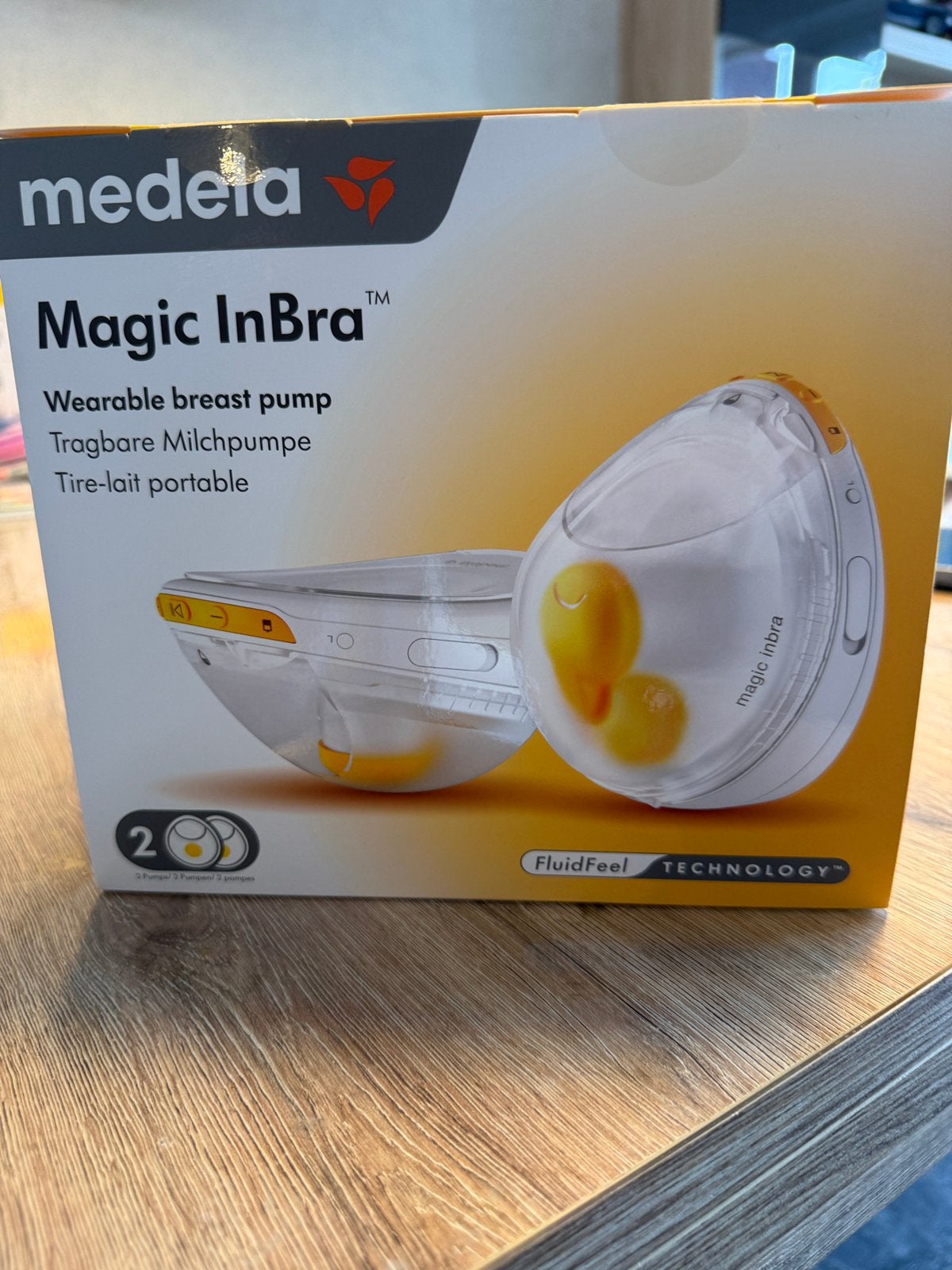 Medela magic inbra, Kinderen en Baby's, Ophalen, Draagbaar, Medela, Borstkolf