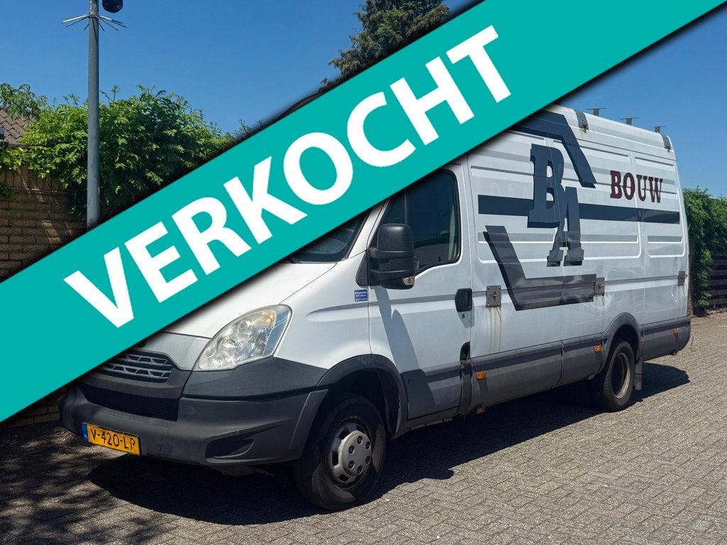 Iveco Daily 40C15V 395 / 2012/ 3.0 LUCHTVERING, Auto's, Bestelauto's, Achterwielaandrijving, Gebruikt, Iveco, Bedrijf