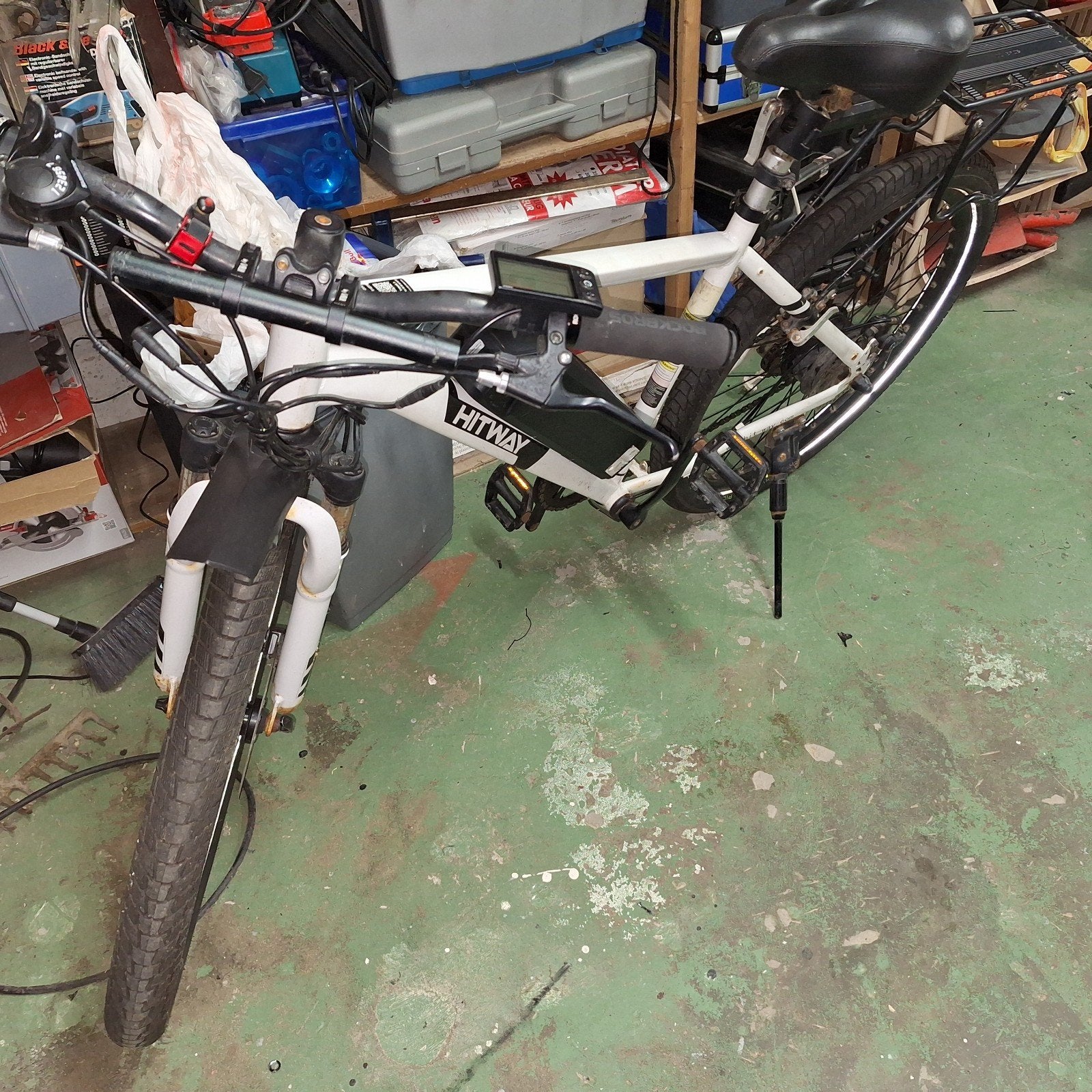 Hitway DK 15 Elektrische Mountainbike - Zo goed als nieuw, Ophalen, Overige merken