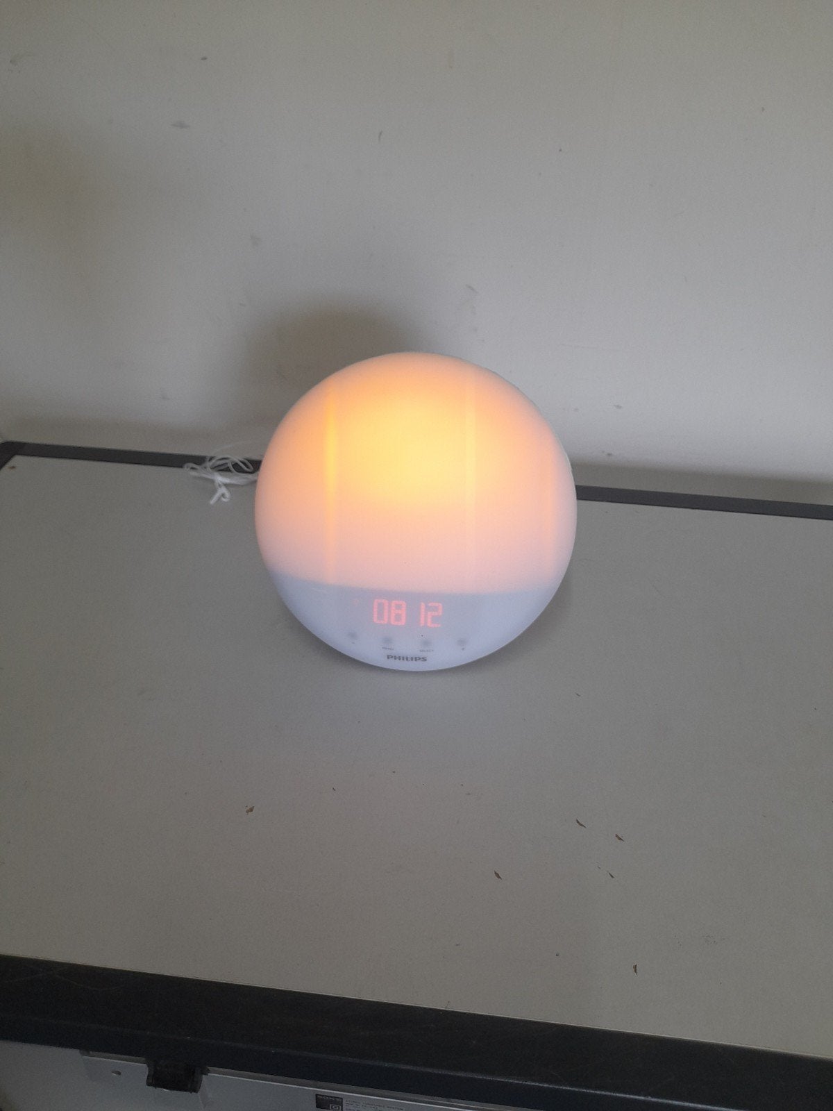 Philips wake up light HF3510, Witgoed en Apparatuur, Wekkers, Ophalen of Verzenden, Gebruikt, Digitaal