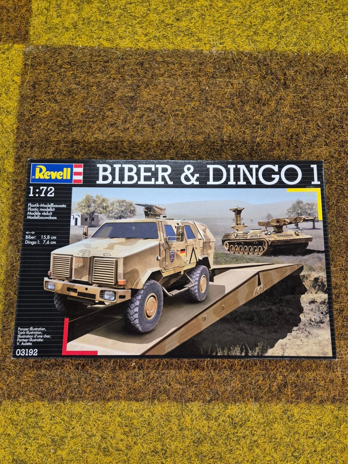 Revell 03192 BIBER & DINGO 1, Revell, Nieuw, Ophalen of Verzenden, Tank