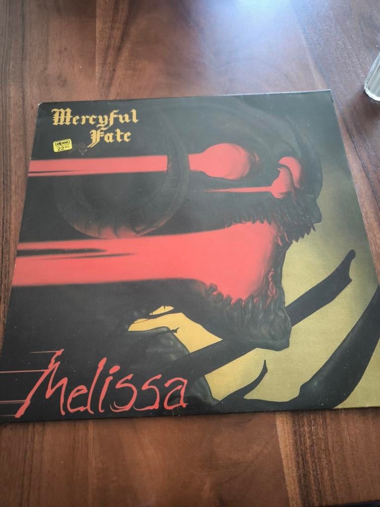 Mercyful Fate - Melissa, Cd's en Dvd's, Vinyl | Hardrock en Metal, Gebruikt, 1980 - 1989, Ophalen of Verzenden, Fotohoes