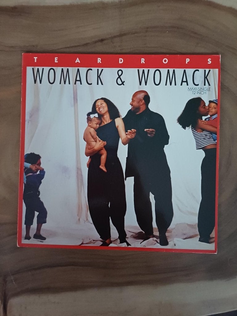 Womack & Womack - Teardrops - Vinyl, Ophalen of Verzenden, Zo goed als nieuw, 12 inch