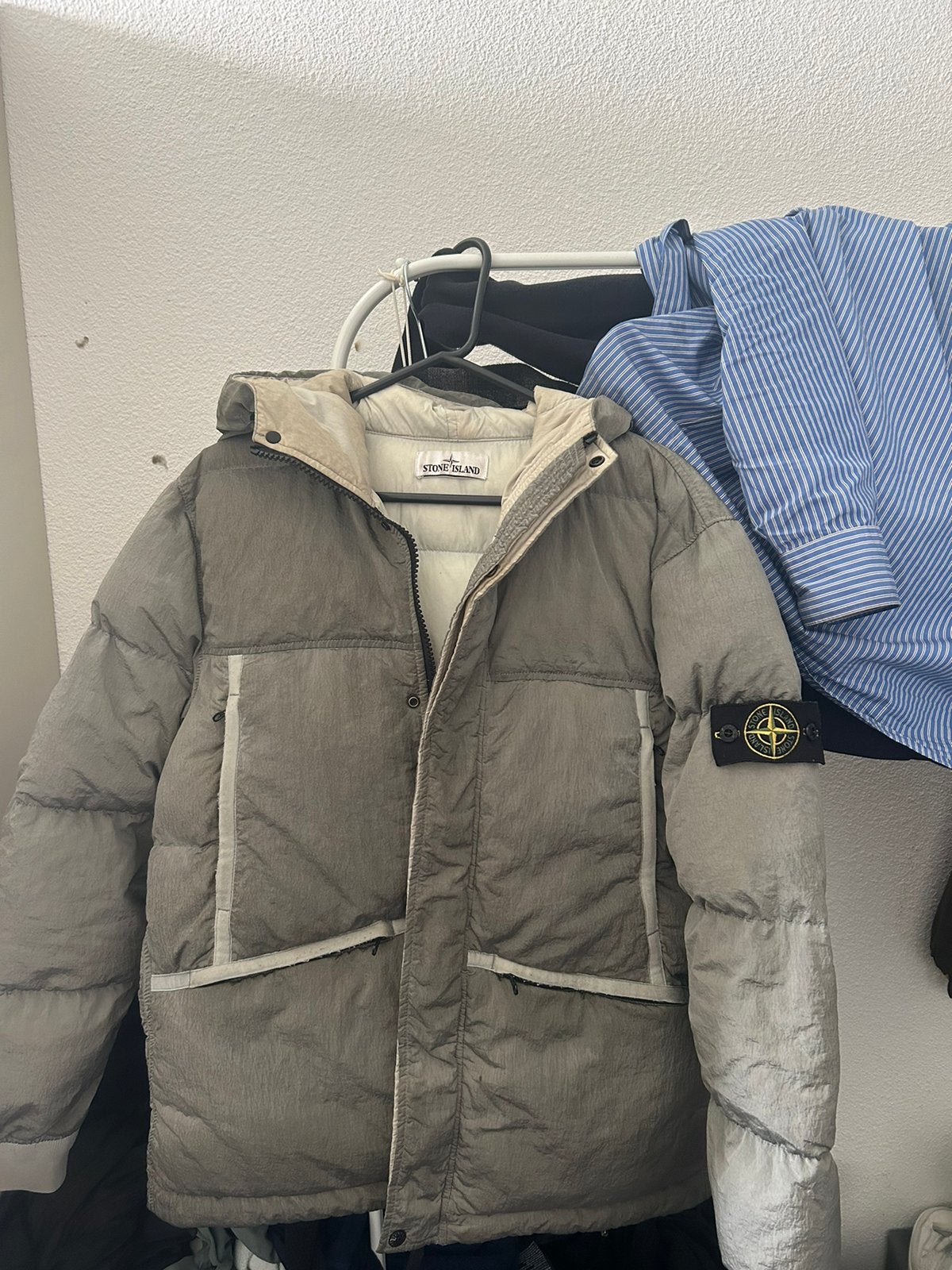Stone island winterjas S, Ophalen, Zo goed als nieuw