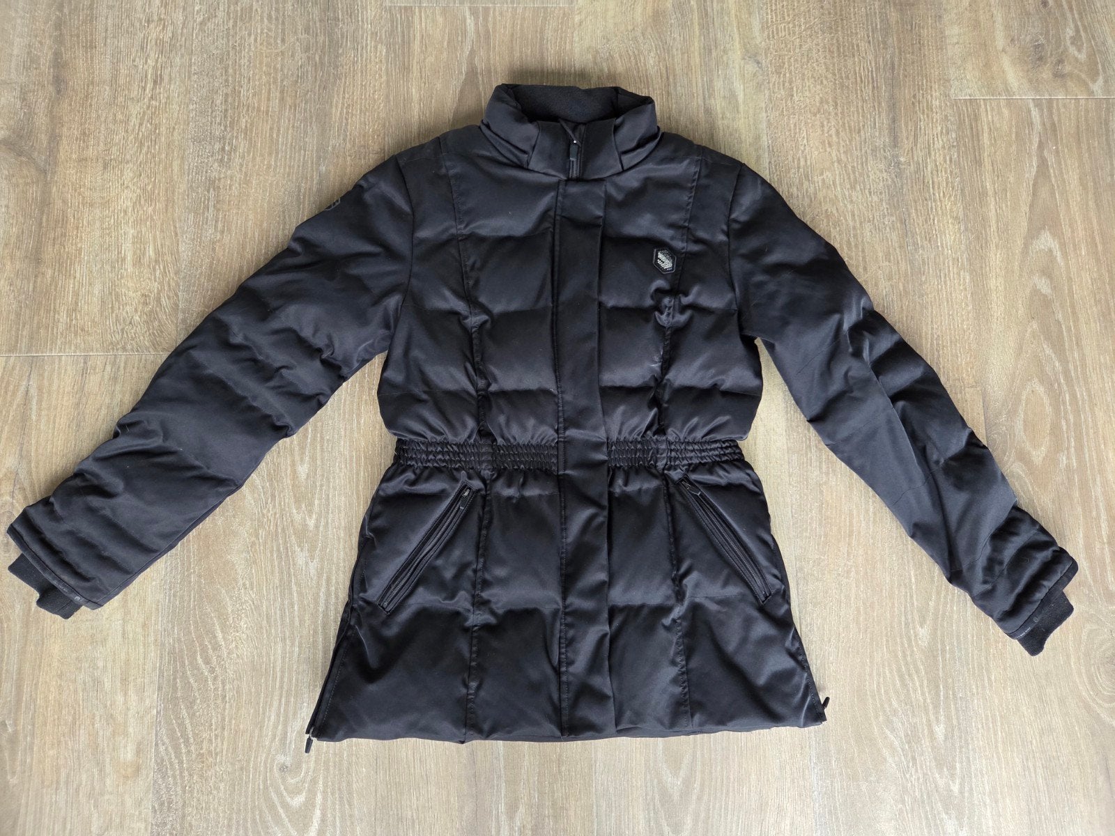Samshield winterjas maat M, Dieren en Toebehoren, Dressuur, Ophalen of Verzenden, Zo goed als nieuw, Zwart